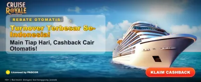 Jackpot Terbesar Cruise Royale banner